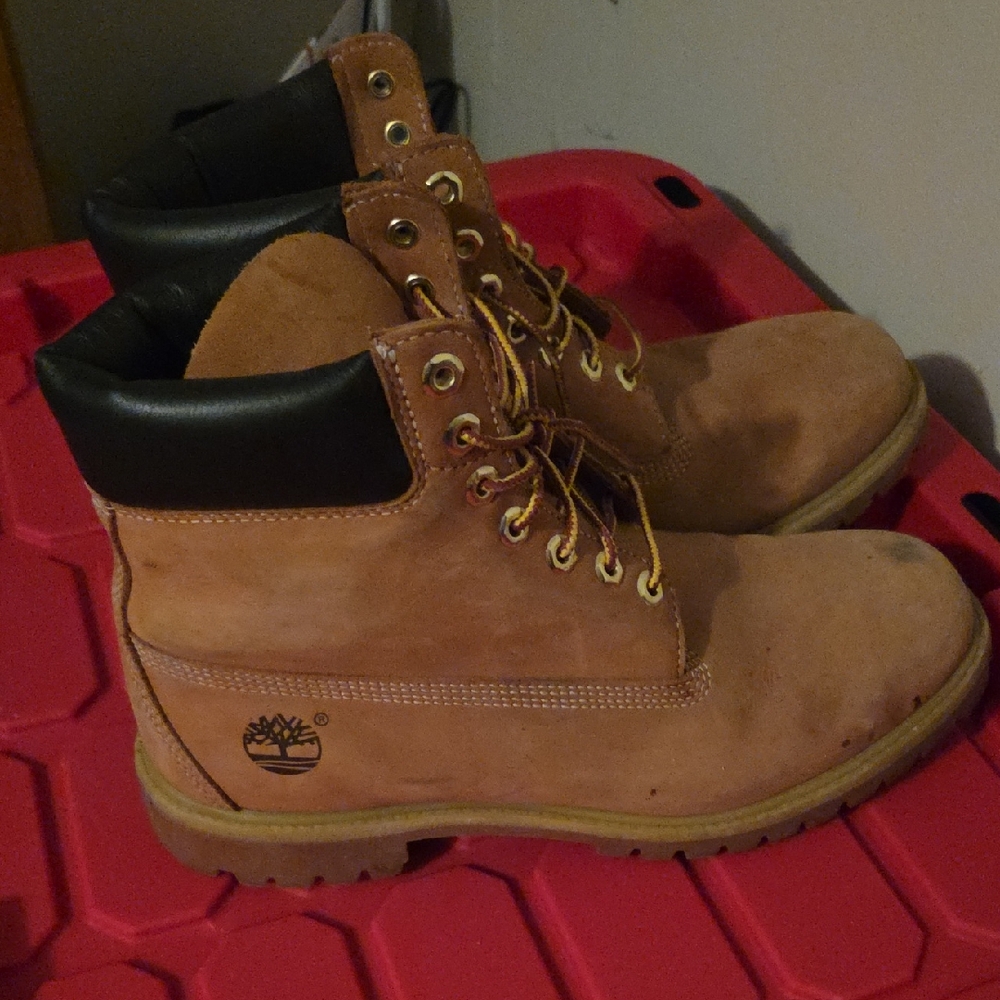 Timberland Men's Brown Leather Boots
